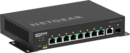 NETGEAR 8x1G PoE+ 110W 1x1G and 1xSFP Managed Switch - Opened in Box