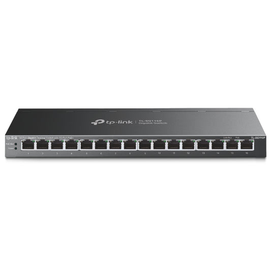 TP-Link 16-Port Gigabit Desktop Switch with 16-Port PoE+ - TL-SG116P - Opened New in Box