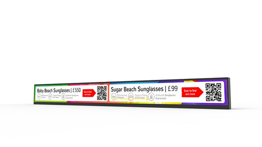 Allsee Technologies SE23A Signage Display Digital signage flat panel 58.4 cm (23") LED Wi-Fi 700 cd/m¬? Full HD Black Built-in processor Android 7.1 24/7 - TopAV