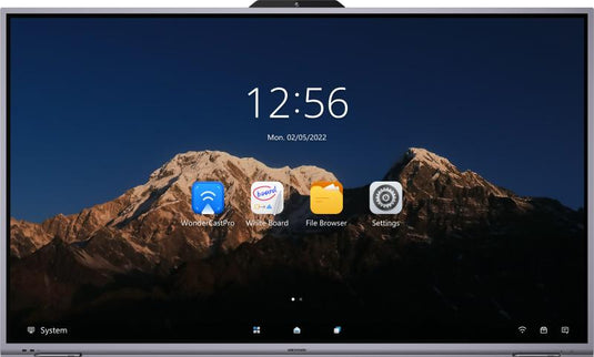 HikVision 86" 4K Interactive Display DS-D5B86RB/D with Camera and Mic - TopAV