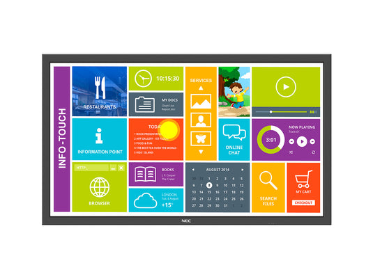 NEC MultiSync P554 SST Digital signage flat panel 139.7 cm (55") LCD 700 cd/m¬? Full HD Black 24/7 - TopAV