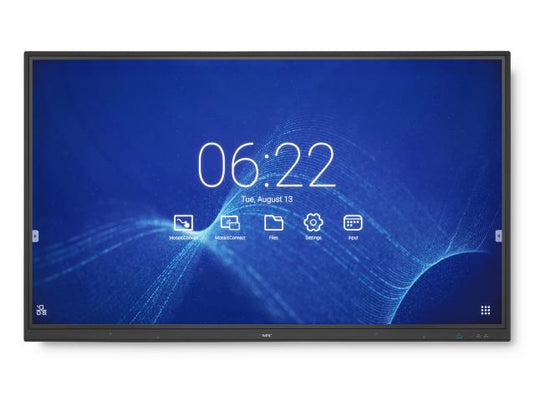 NEC MultiSync CB861Q Digital signage flat panel 2.18 m (86") IPS 350 cd/m¬? 4K Ultra HD Black Touchscreen 12/7 - TopAV
