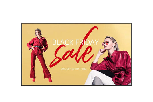 LG 110UM5K-B Signage Display Digital signage flat panel 2.79 m (110") LCD Wi-Fi 500 cd/m¬? 4K Ultra HD Black WebOS 16/7 - TopAV