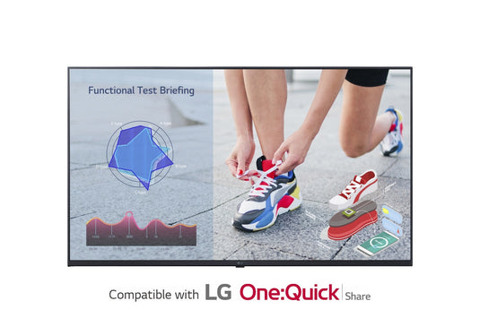 LG 43UL3J-M Signage Display Digital signage flat panel 109.2 cm (43") LCD Wi-Fi 300 cd/m¬? 4K Ultra HD Blue WebOS 16/7 - TopAV