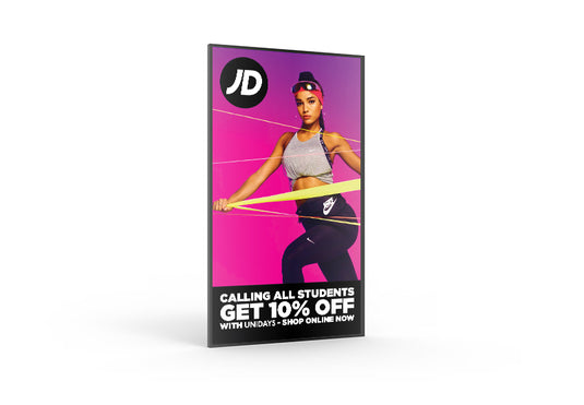 Allsee Technologies HV55D 55" High Vibrance Android Advertising Display - TopAV