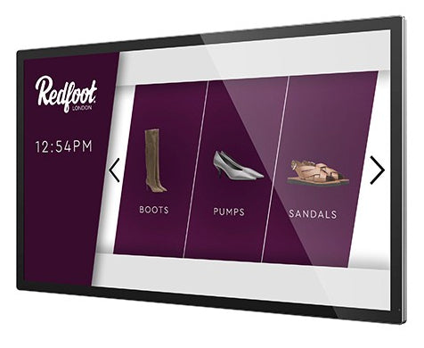 Allsee Technologies WP55B Signage Display Interactive flat panel 139.7 cm (55") LCD Wi-Fi 500 cd/m² Black Touchscreen