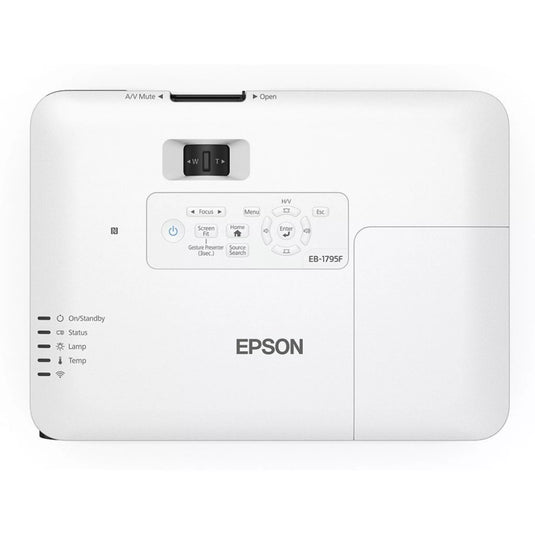 Epson EB-1795F data projector Standard throw projector 3200 ANSI lumens 3LCD 1080p (1920x1080) Black, White