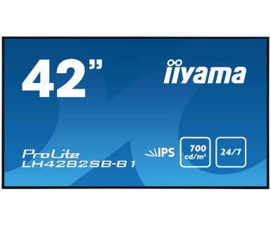 iiyama LH4282SB-B1 Digital signage display 106.4 cm (41.9') LED 700 cd/m¬? Full HD Black 24/7 - TopAV