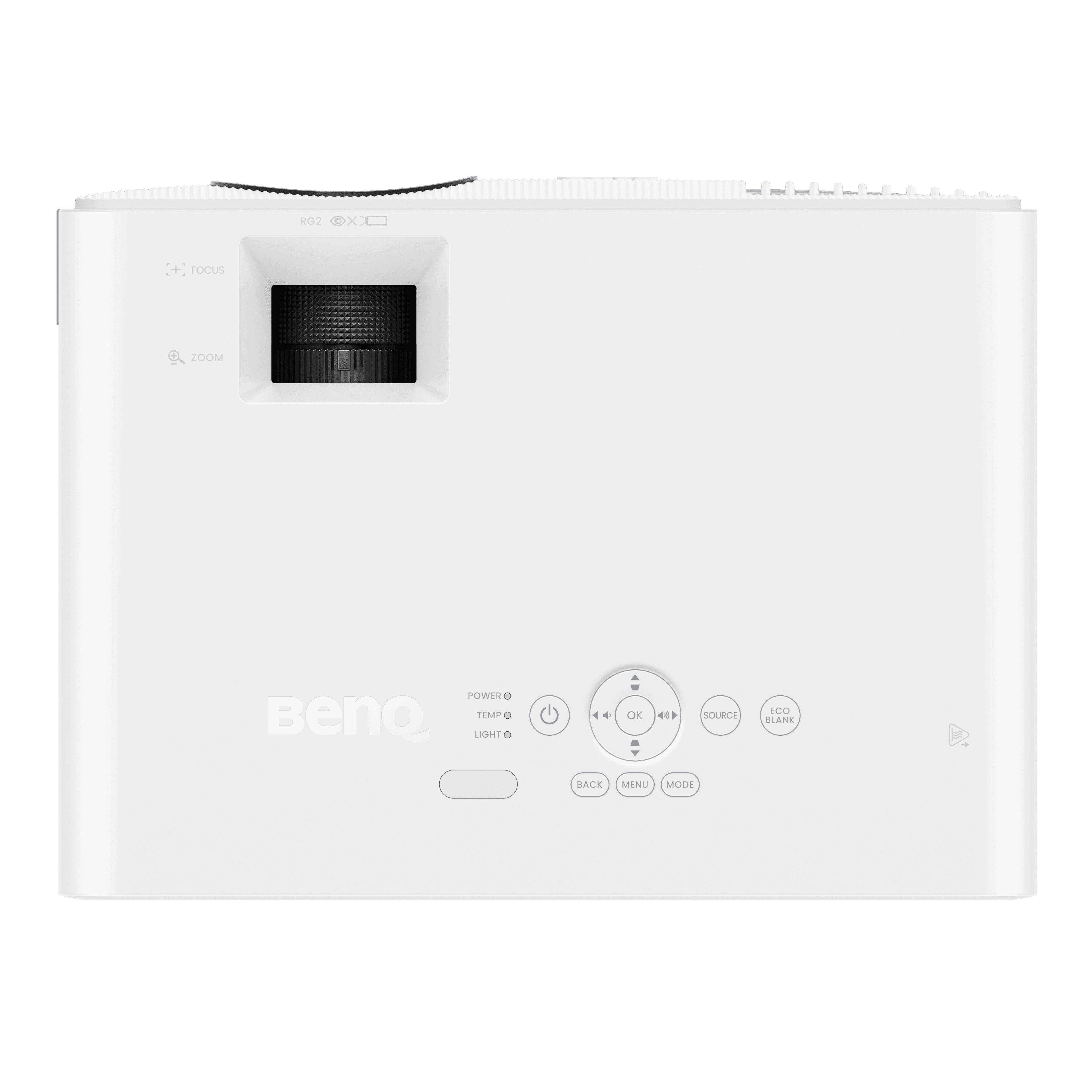BenQ LH650 projector, top view