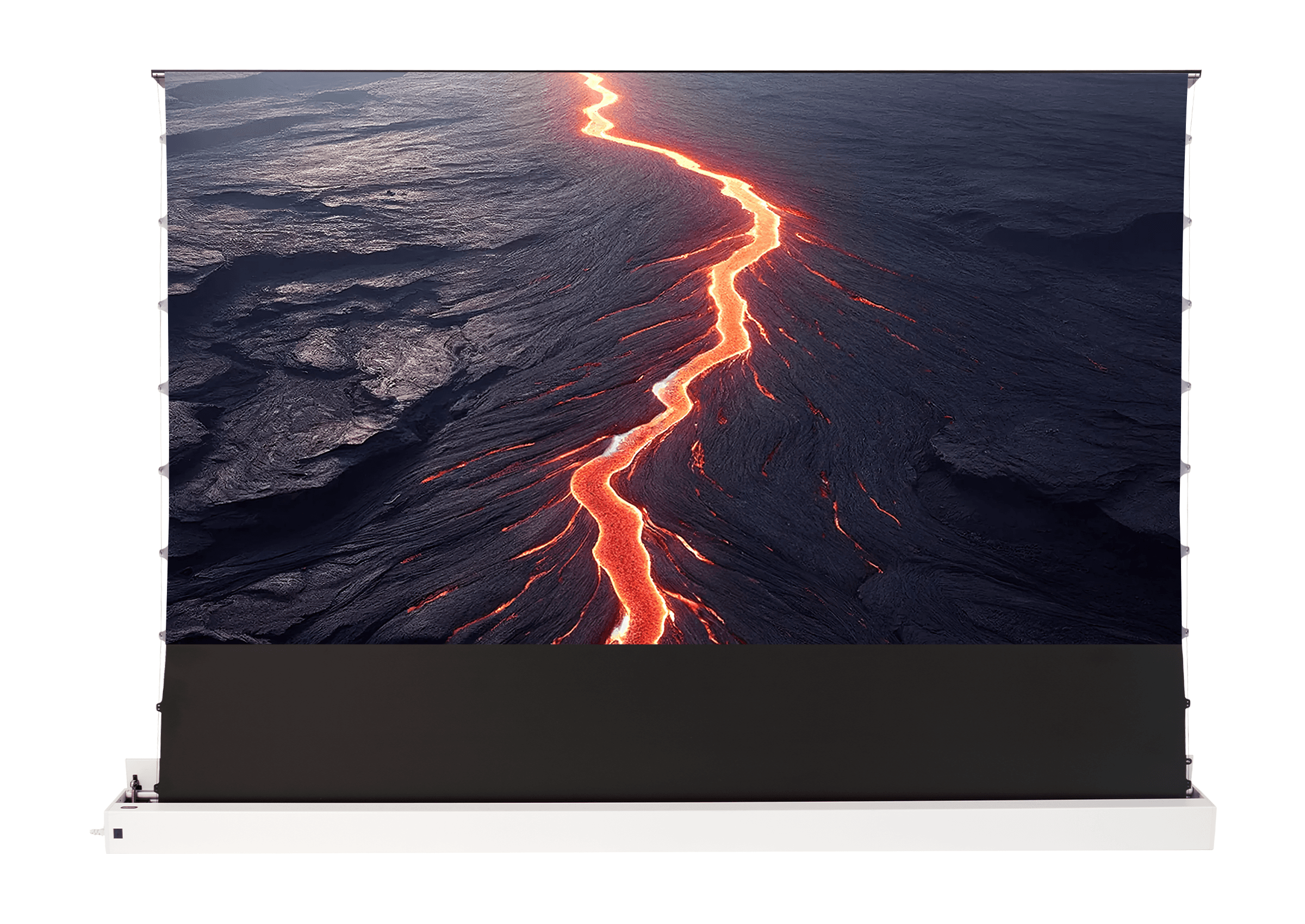 Celexon CLR HomeCinema Plus UST High Contrast Electric Floor Projector Screen - 120 inches / White