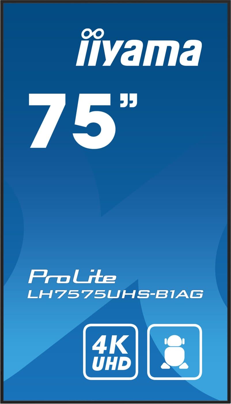 iiyama LH7575UHS-B1AG product photo