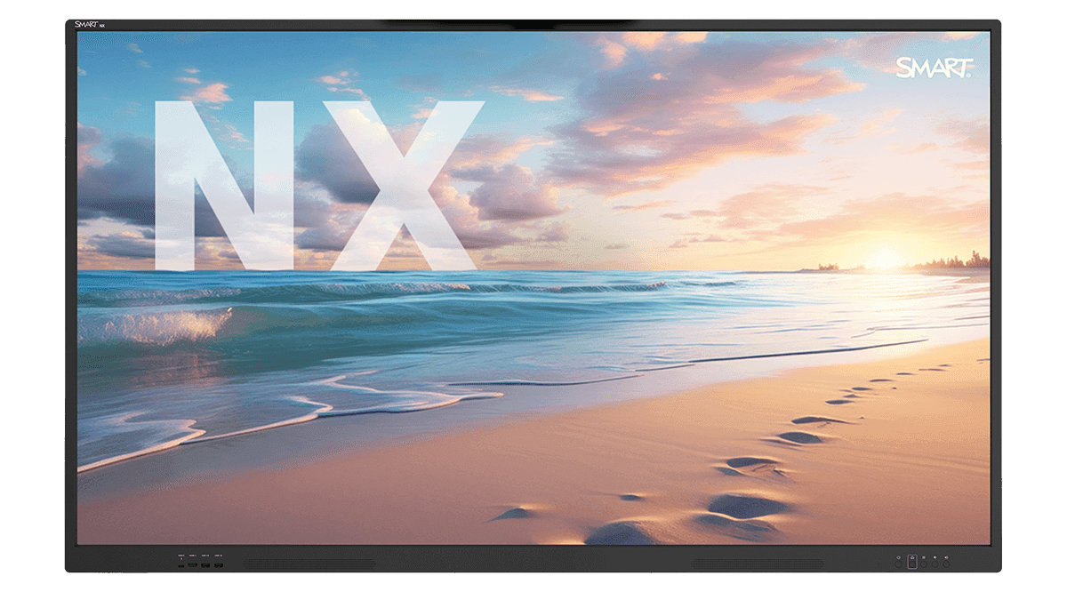 SMART Board NX series commercial display, front view