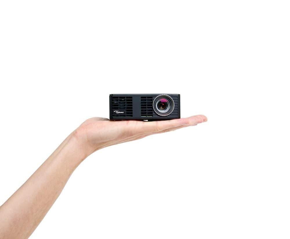 Optoma ML750i ultra portable LED projector angled view