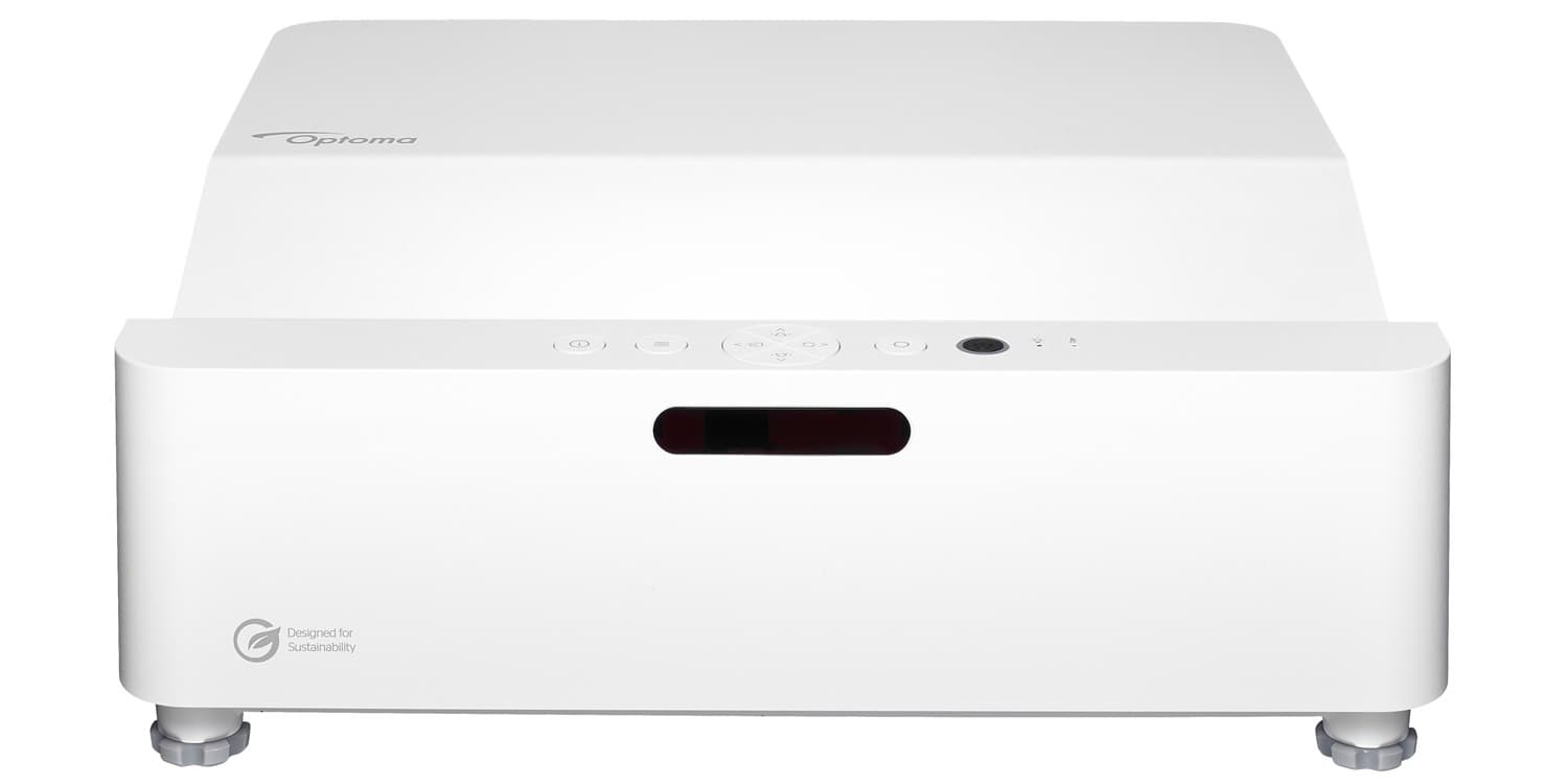 Optoma ZK420UST 4K ultra short throw laser projector front view