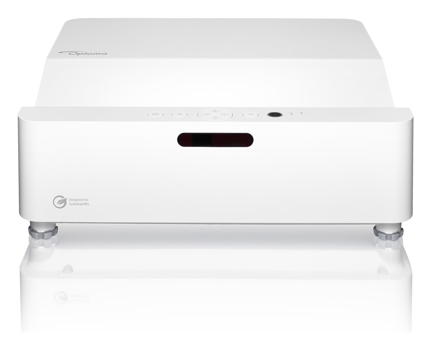 Optoma ZK420UST 4K ultra short throw laser projector connection panel