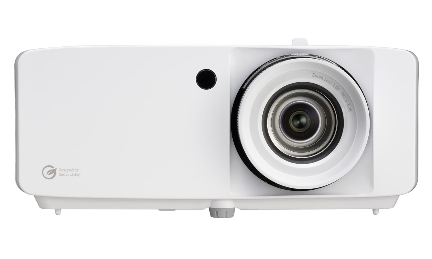 Optoma ZH551 wireless Full HD laser projector angled view