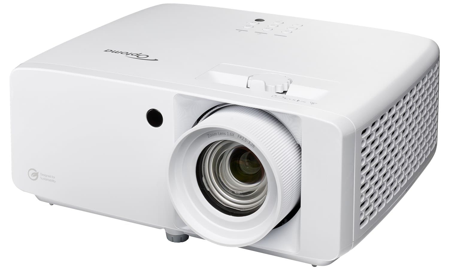 Optoma ZH551 wireless Full HD laser projector connection panel