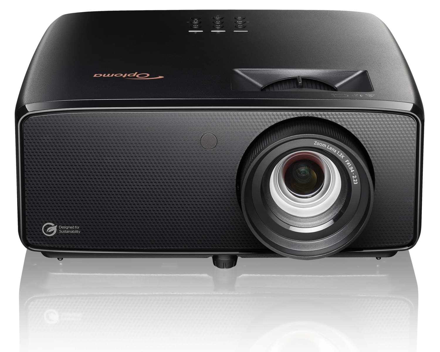 Optoma UZ38X 4K UHD laser home projector connection ports