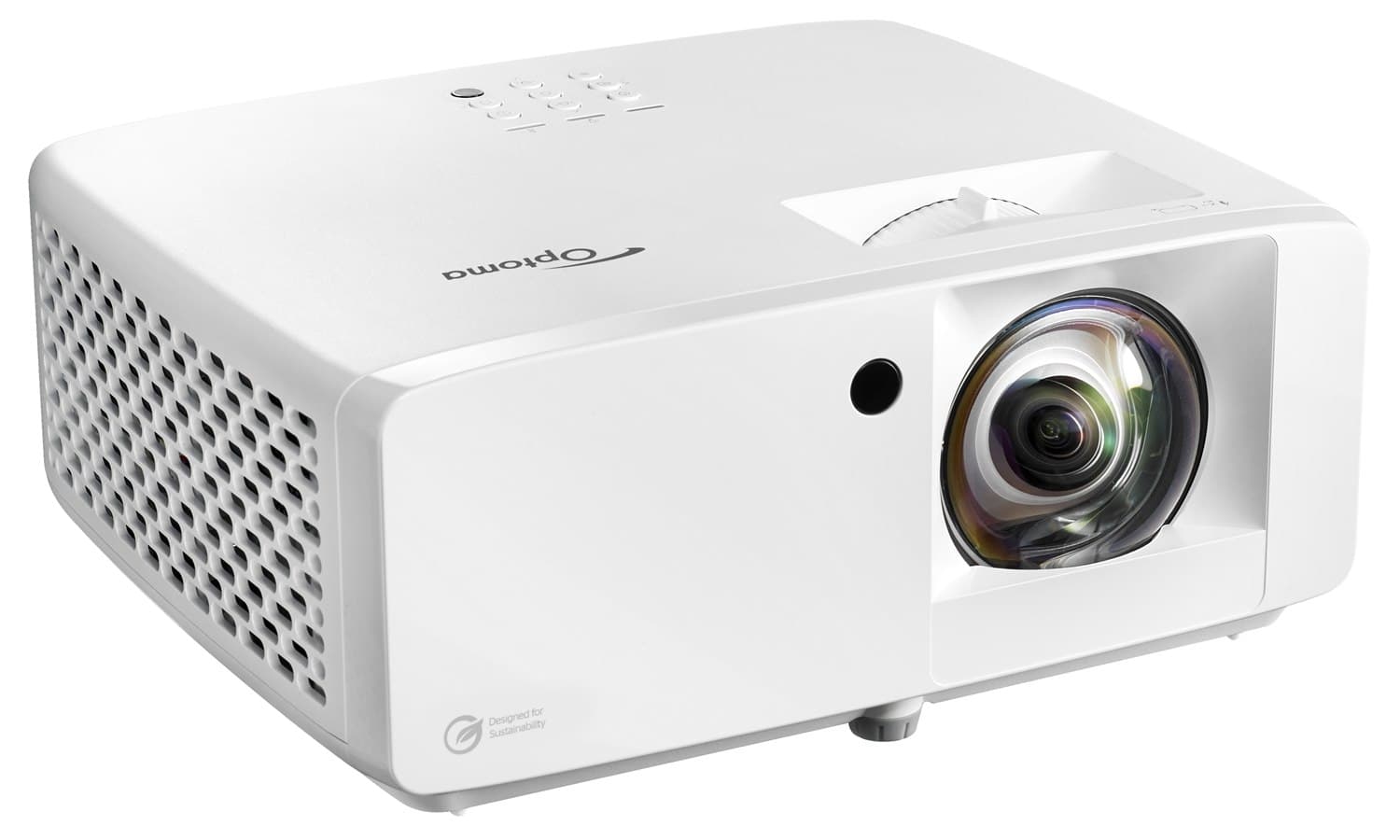 Optoma ZH451ST short throw Full HD laser projector connection panel