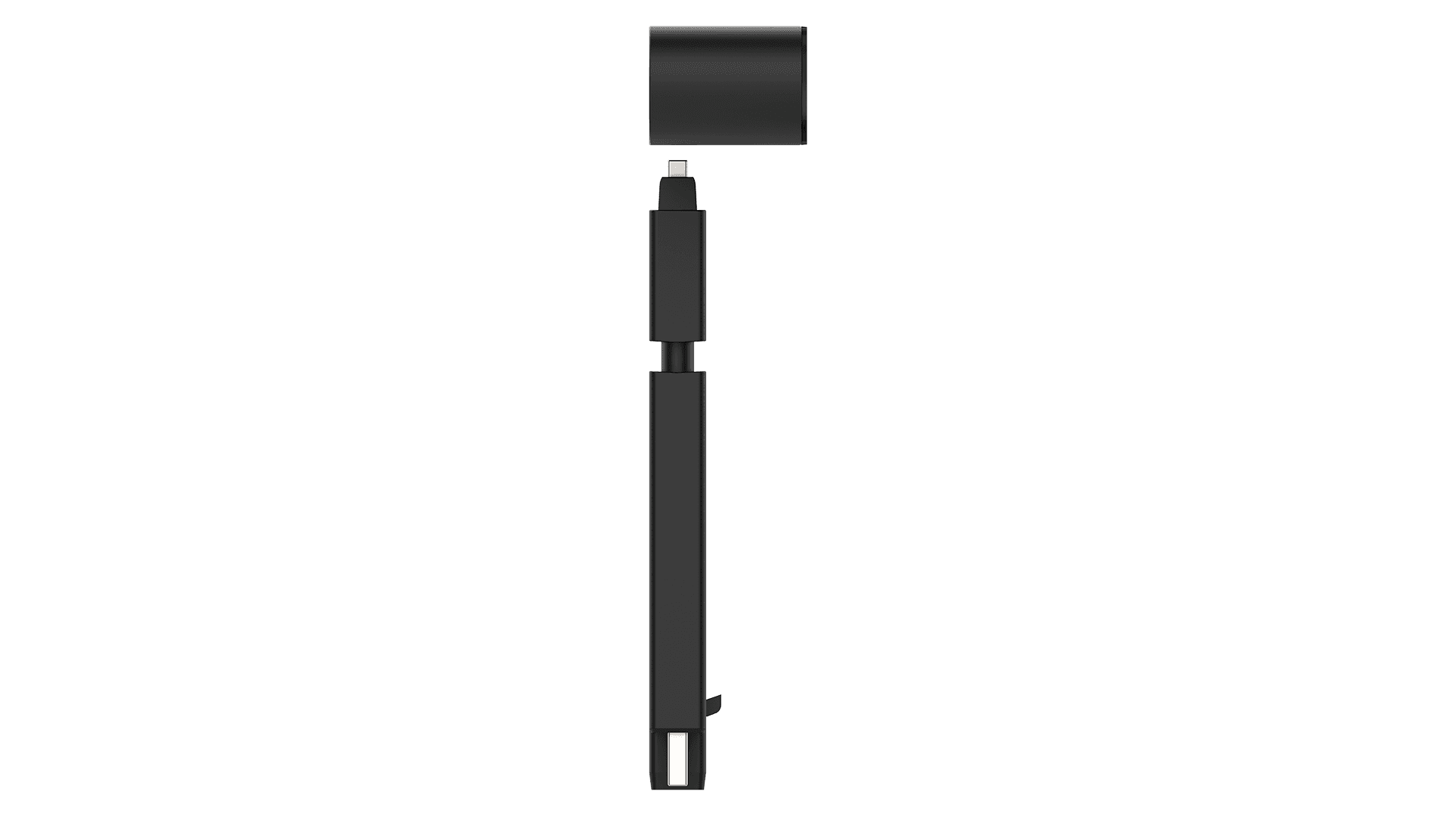 Lenovo ThinkVision MS30 Monitor Sound Bar — side profile showing the mounting arm. Official Lenovo product image.