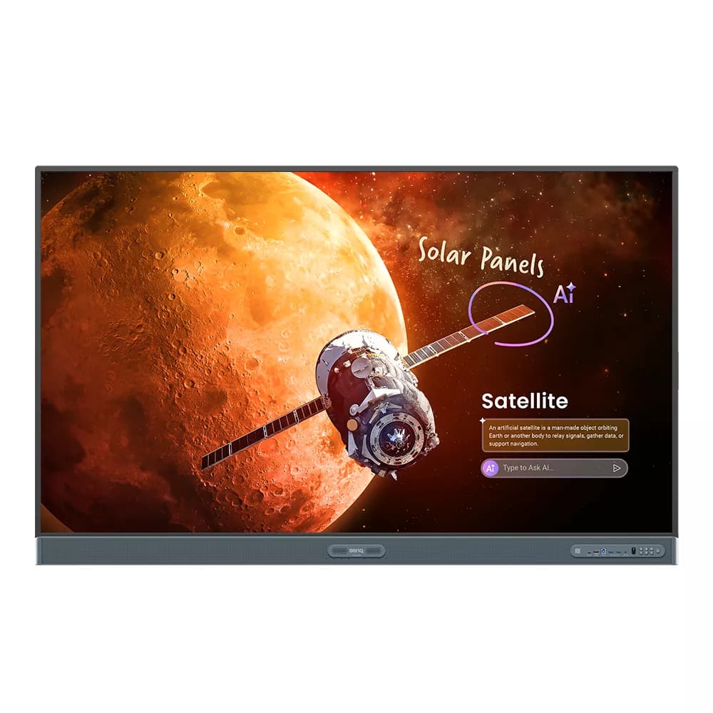 BenQ RP7505 75-inch Board Pro RP05 interactive display, front view