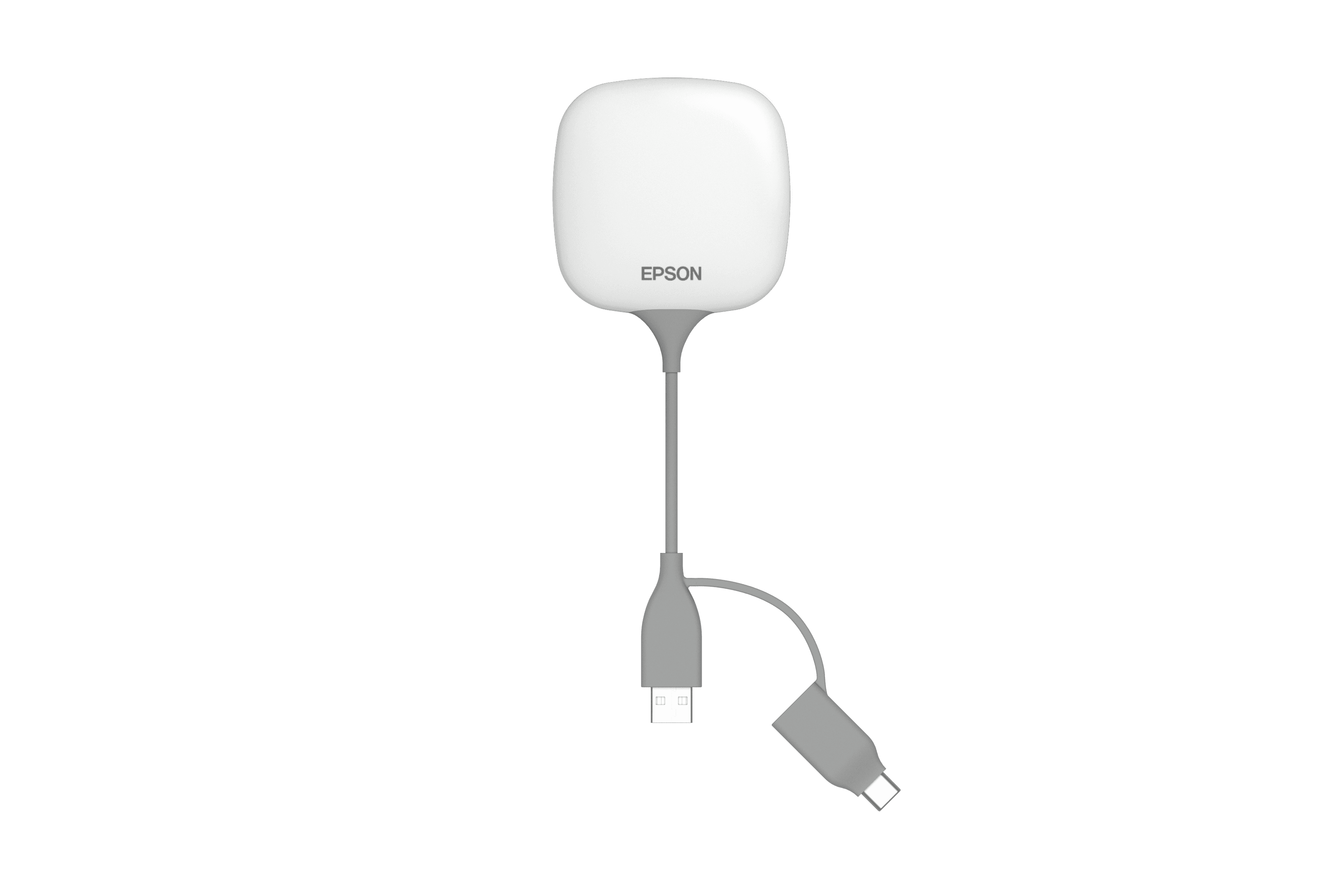 Epson wireless presentation transmitter — Epson product photo of the USB-A transmitter only, not the full ELPWP20 kit