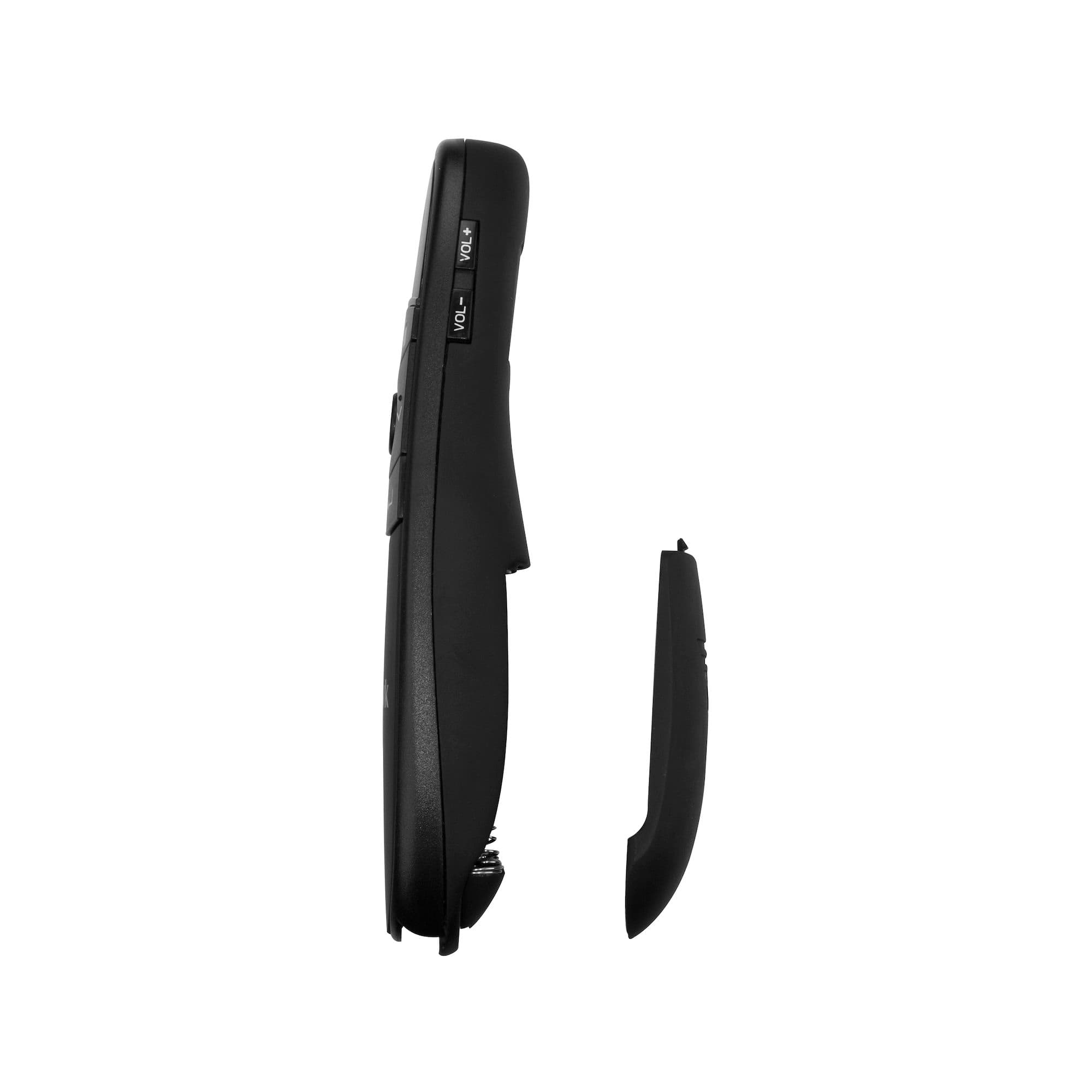 StarTech.com PRESREMOTEG Wireless Presentation Remote with Green Laser Pointer - side profile with the USB receiver removed from its slot
