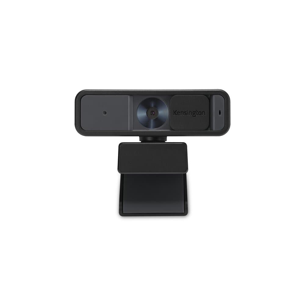 Kensington W2000 1080p Auto Focus Webcam - front view showing the lens and privacy shutter