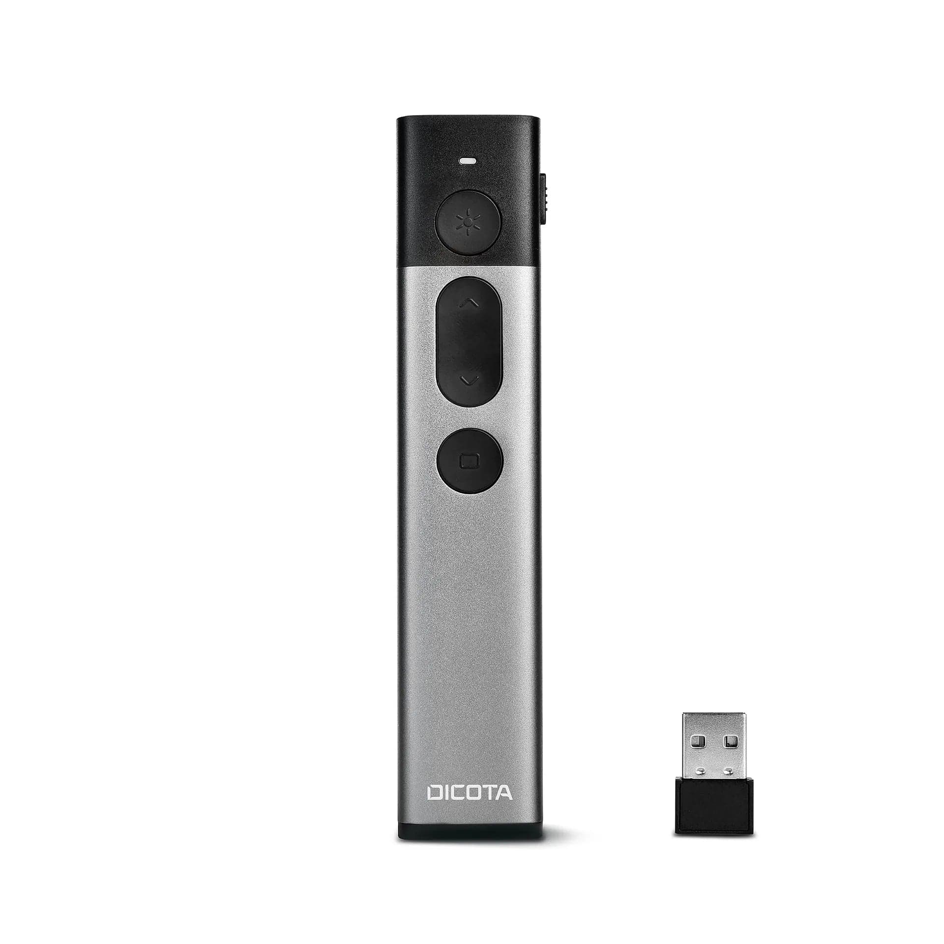 DICOTA D32075 Wireless Laser Presenter - front view with the control buttons