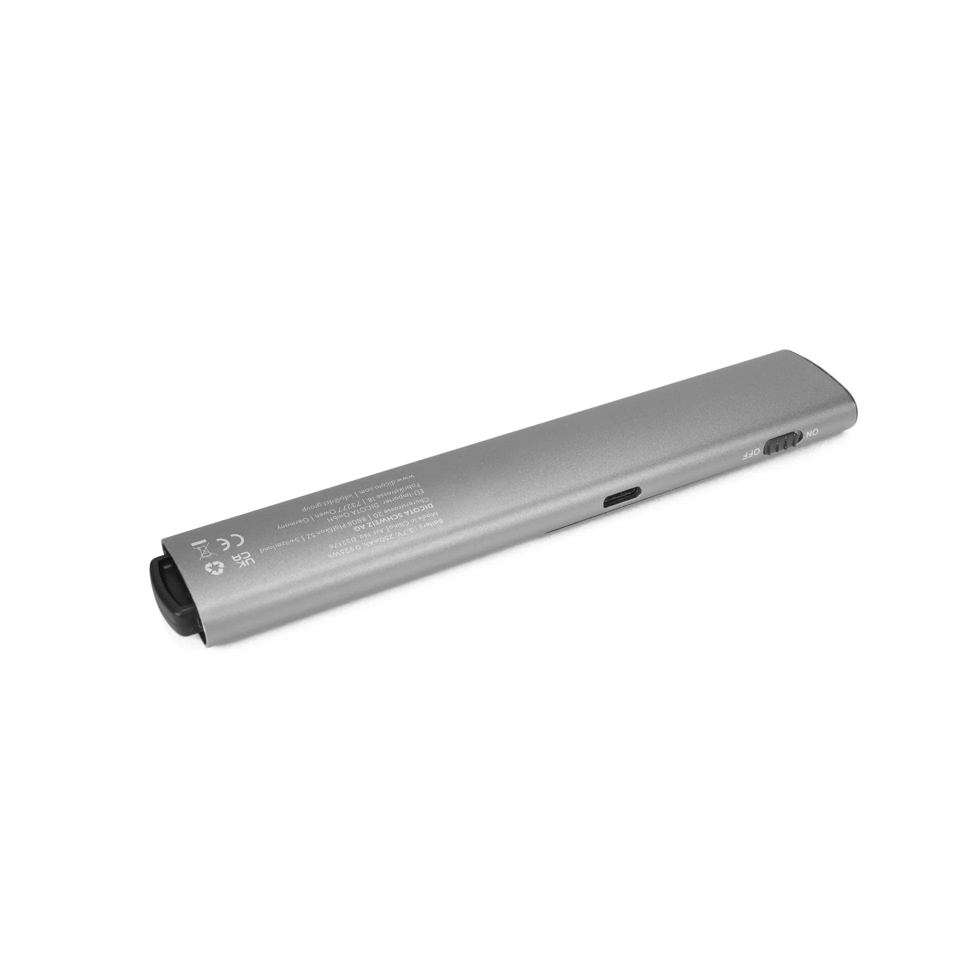 DICOTA D32176 Bluetooth Presenter - reverse side of the presenter
