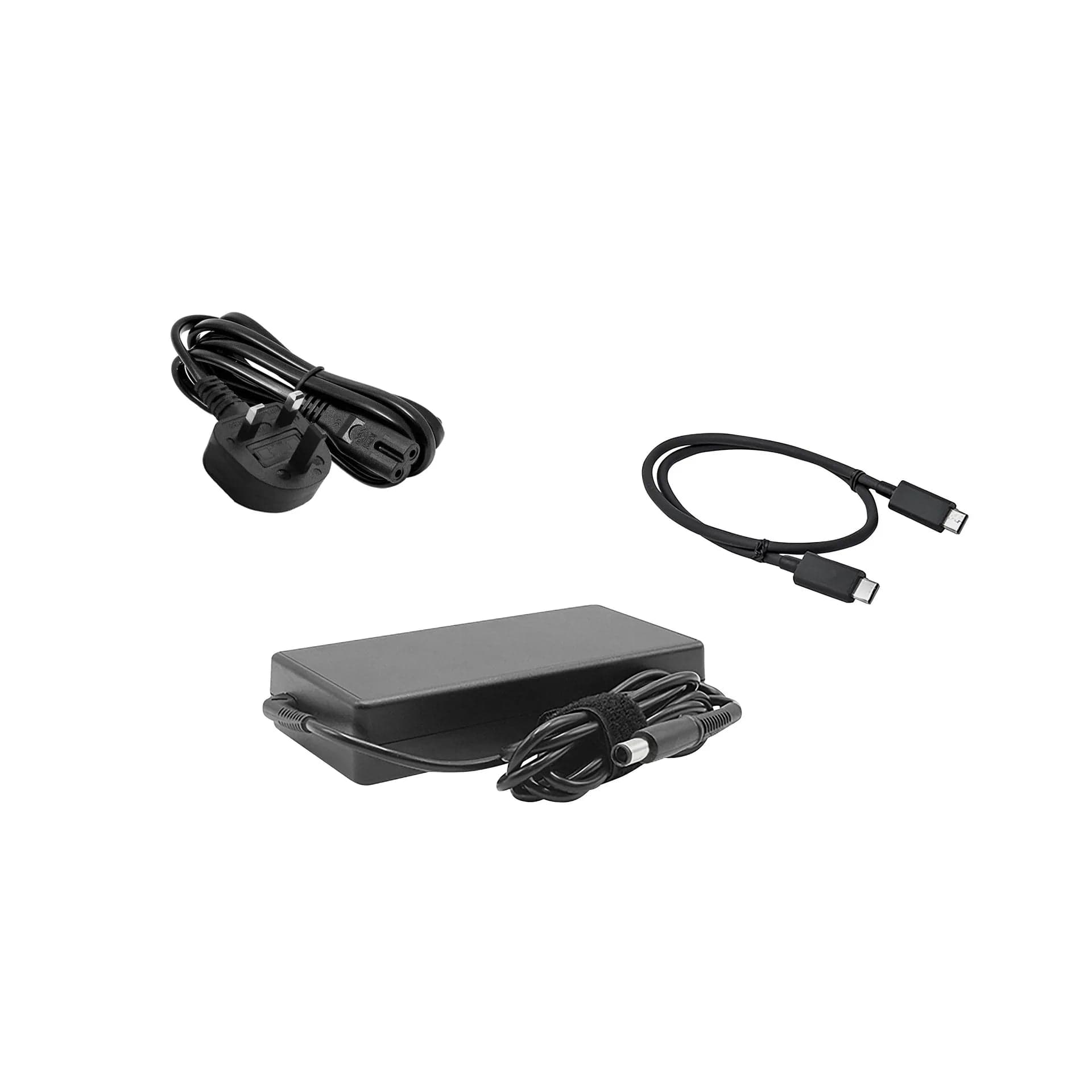 DICOTA D31953-UK USB-C 11-in-1 Docking Station 5K HDMI/DP PD 100W (UK) - what is in the box - dock, power supply and host cable
