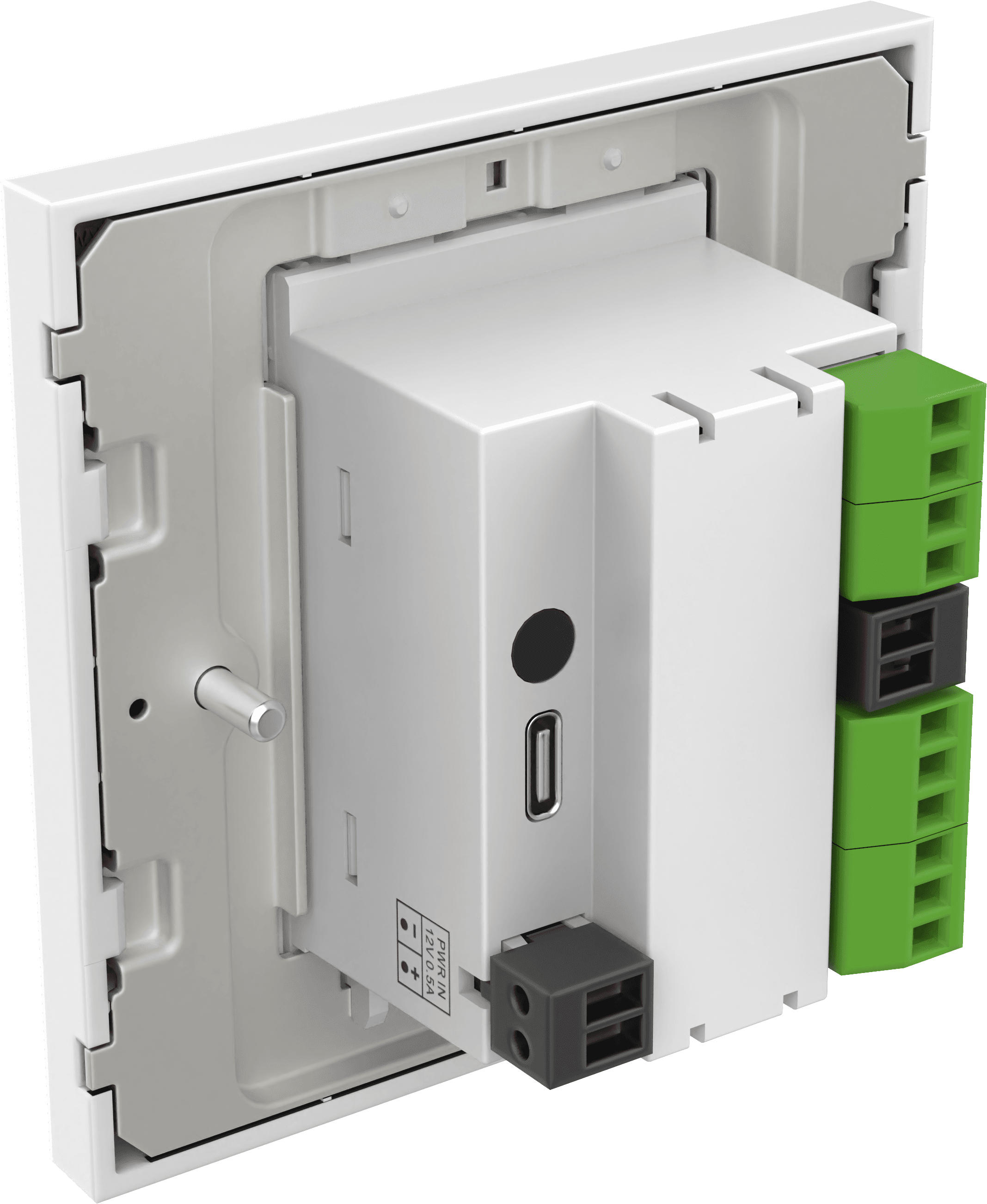 Vision TC3-CTL/2 Techconnect Control Module - rear connections - IR, RS-232, RS-485 and 12V trigger terminals