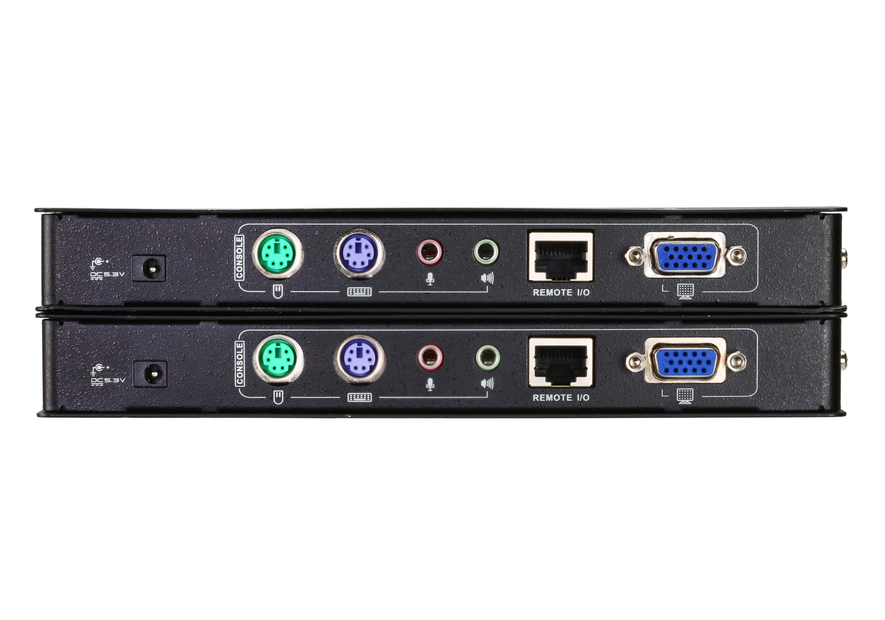 ATEN CE370 PS/2 VGA/Audio Cat 5 KVM Extender with Deskew (1280 x 1024@300m) — additional product view from ATEN (angle not stated by ATEN)