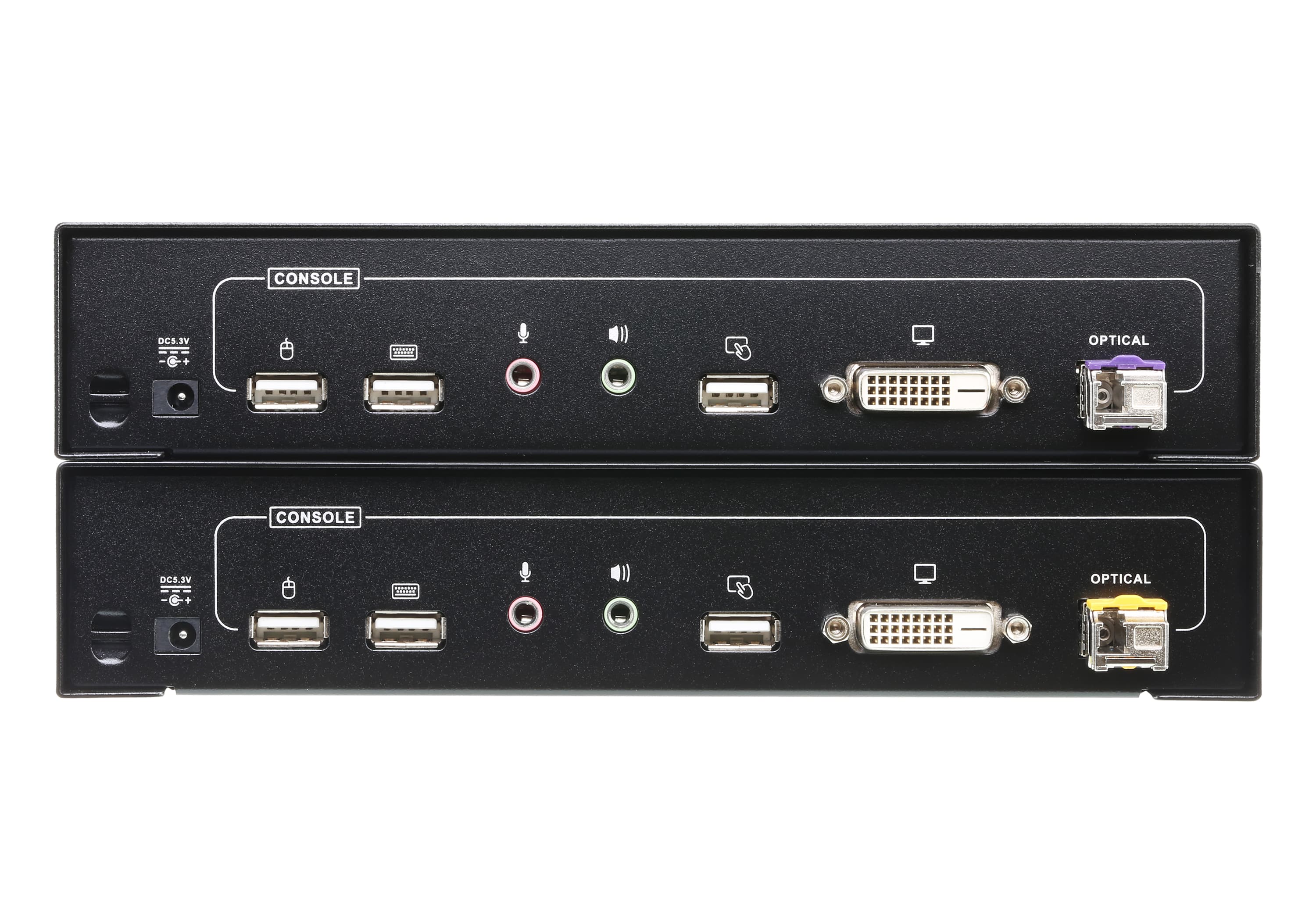 ATEN CE690 USB DVI Optical KVM Extender (1920 x 1200@20km) — additional product view from ATEN (angle not stated by ATEN)