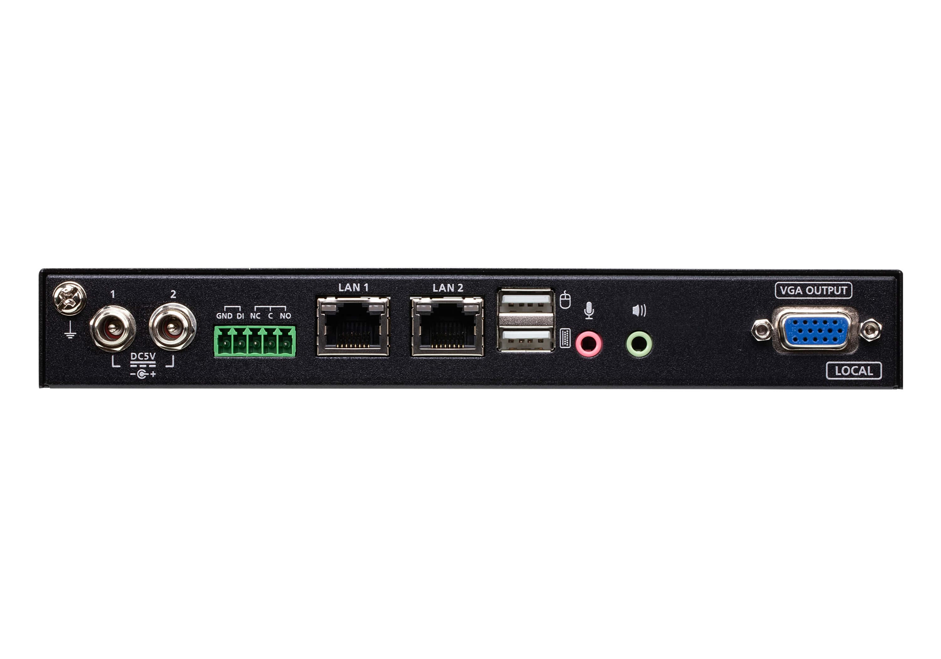 ATEN CN9000 1-Local / Remote Shared Access Single Port VGA KVM over IP Switch — additional product view from ATEN (angle not stated by ATEN)