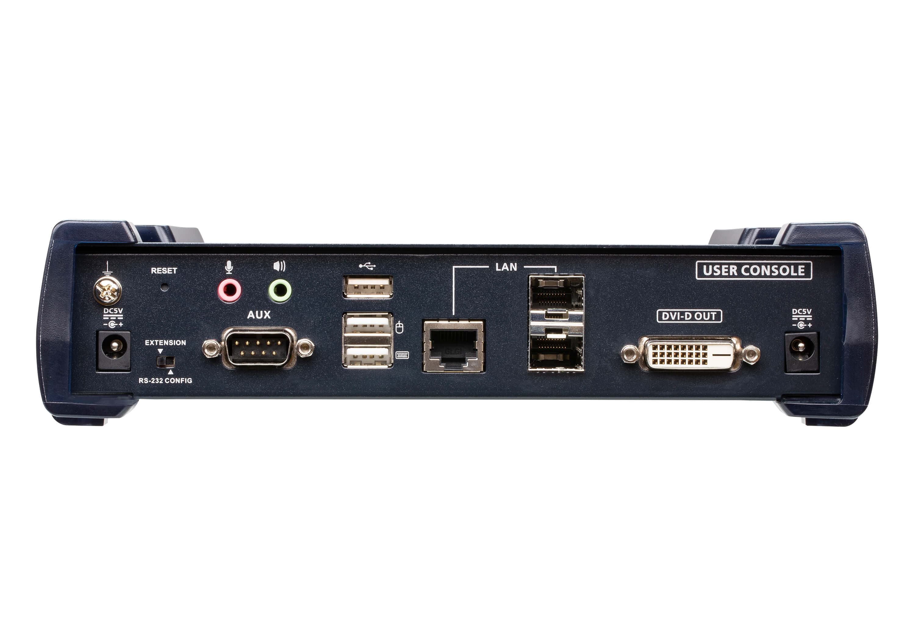 ATEN KE6920R 2K DVI-D Dual-Link KVM over IP Receiver with Dual SFP — additional product view from ATEN (angle not stated by ATEN)