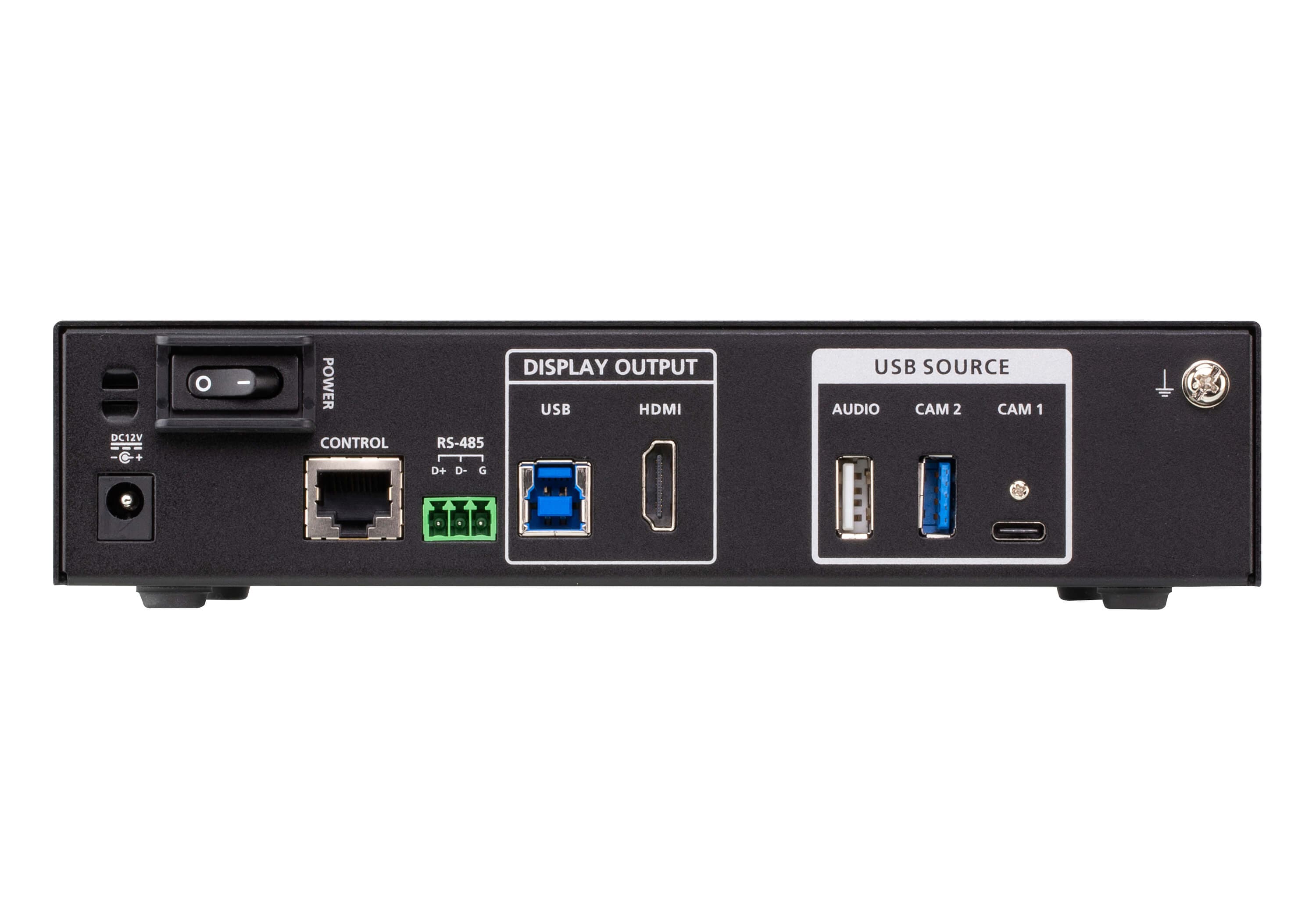 ATEN UC3310 CAMLIVE MX UVC Camera Seamless Matrix - connector panel view