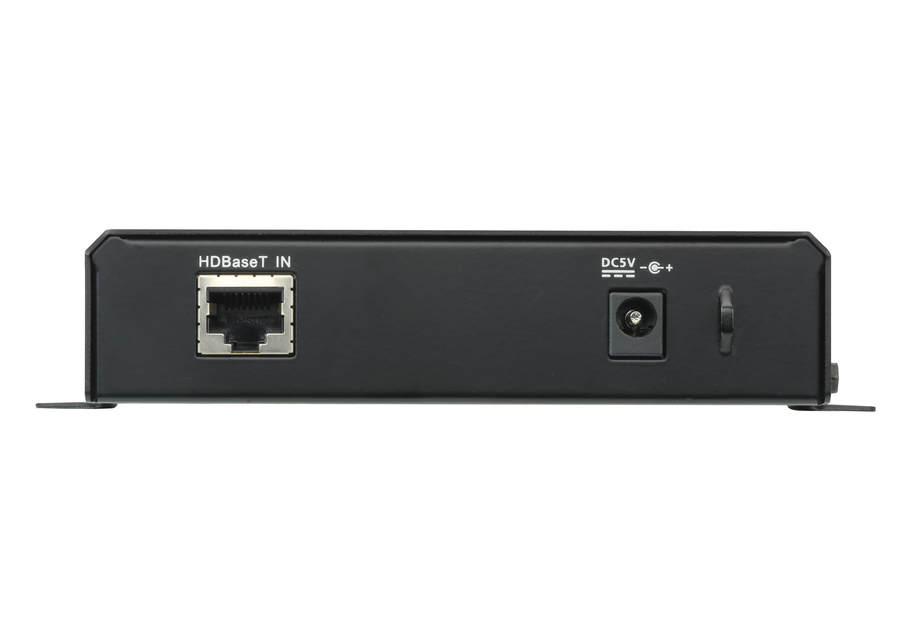 ATEN VE816R 4K HDMI HDBaseT Receiver with Scaler (4K@100m) - connector panel view