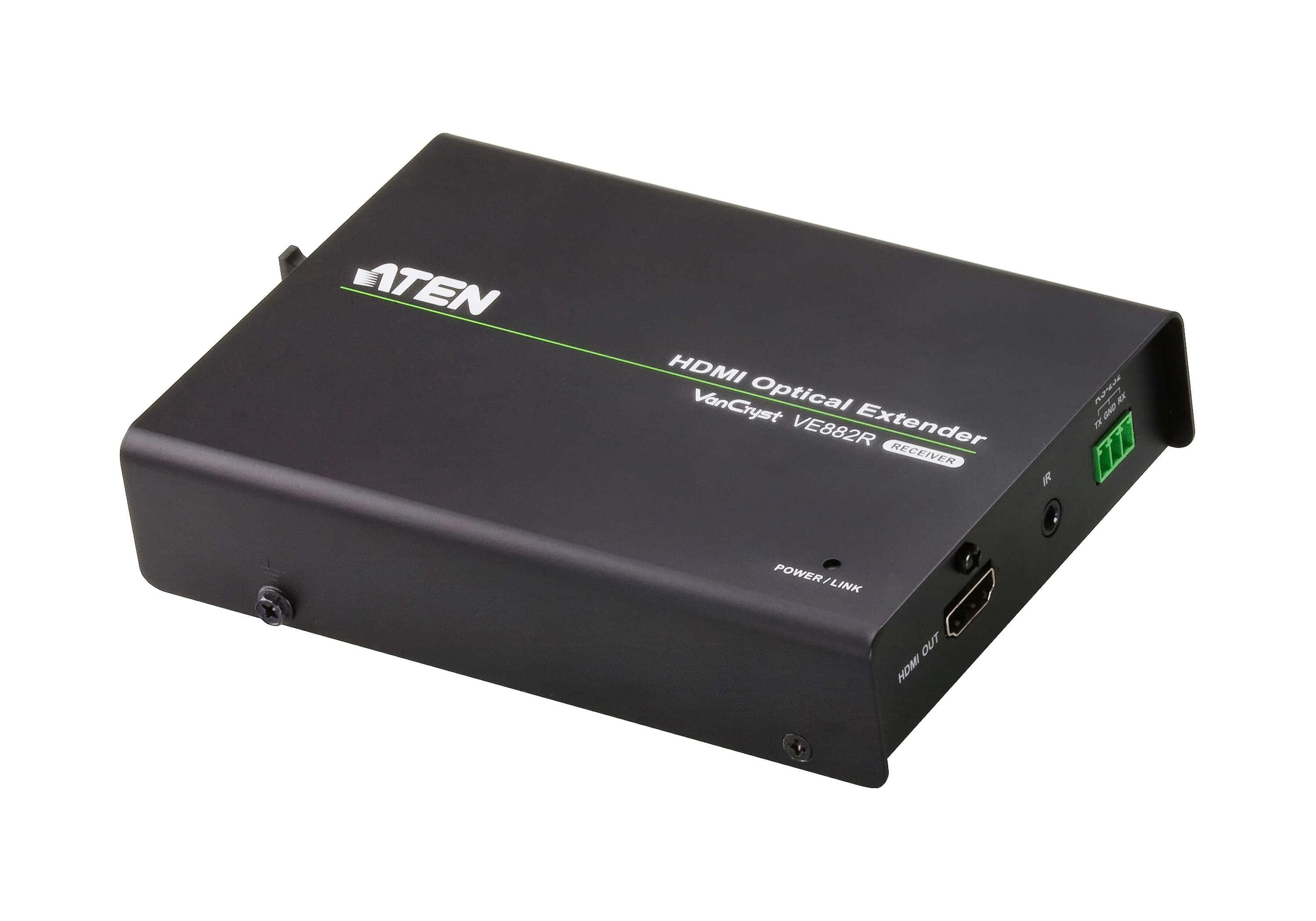 ATEN VE882 HDMI Optical Extender (1080p@600m) - connector panel view