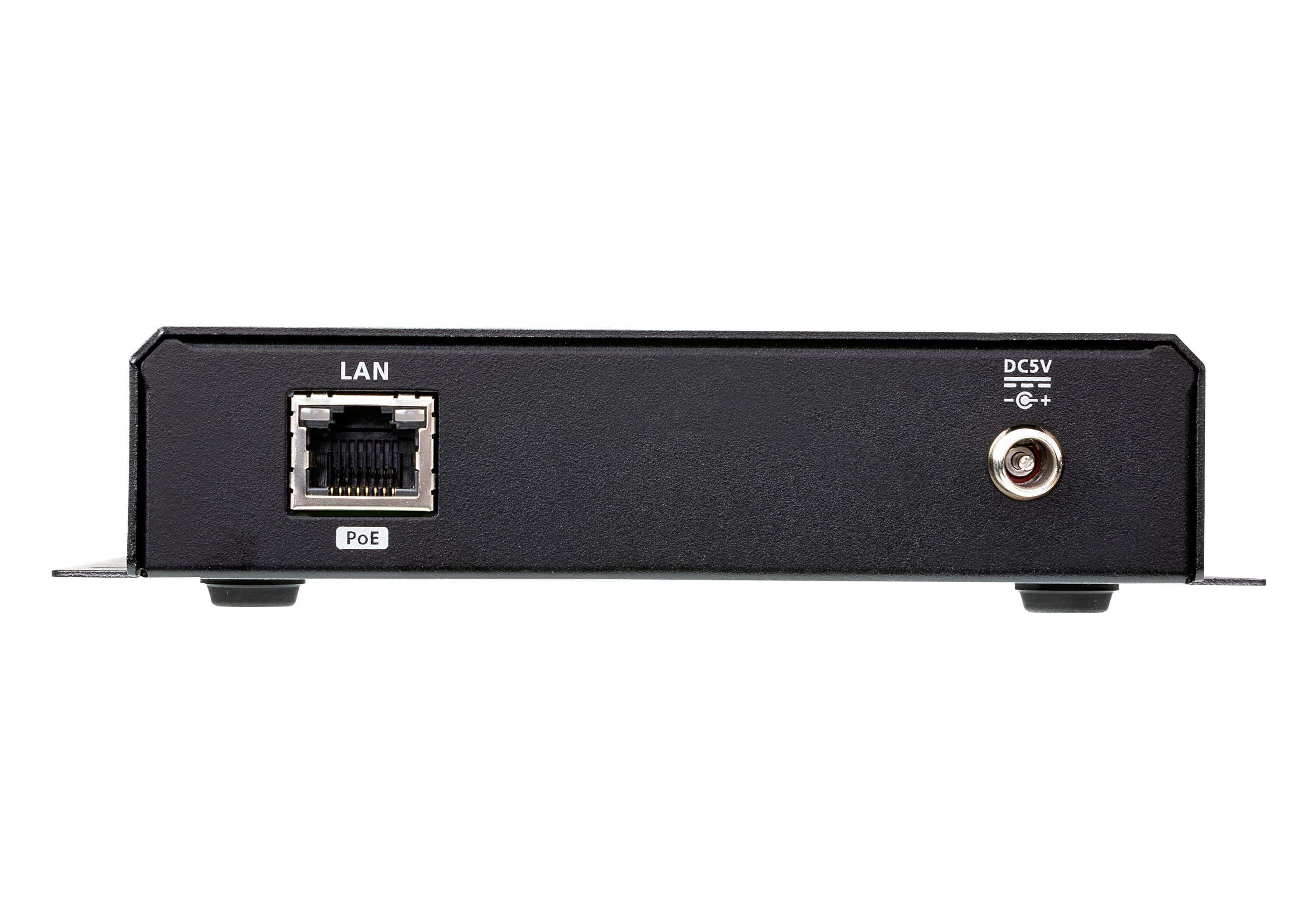 ATEN VE8952T 4K HDMI over IP Transmitter with PoE - connector panel view