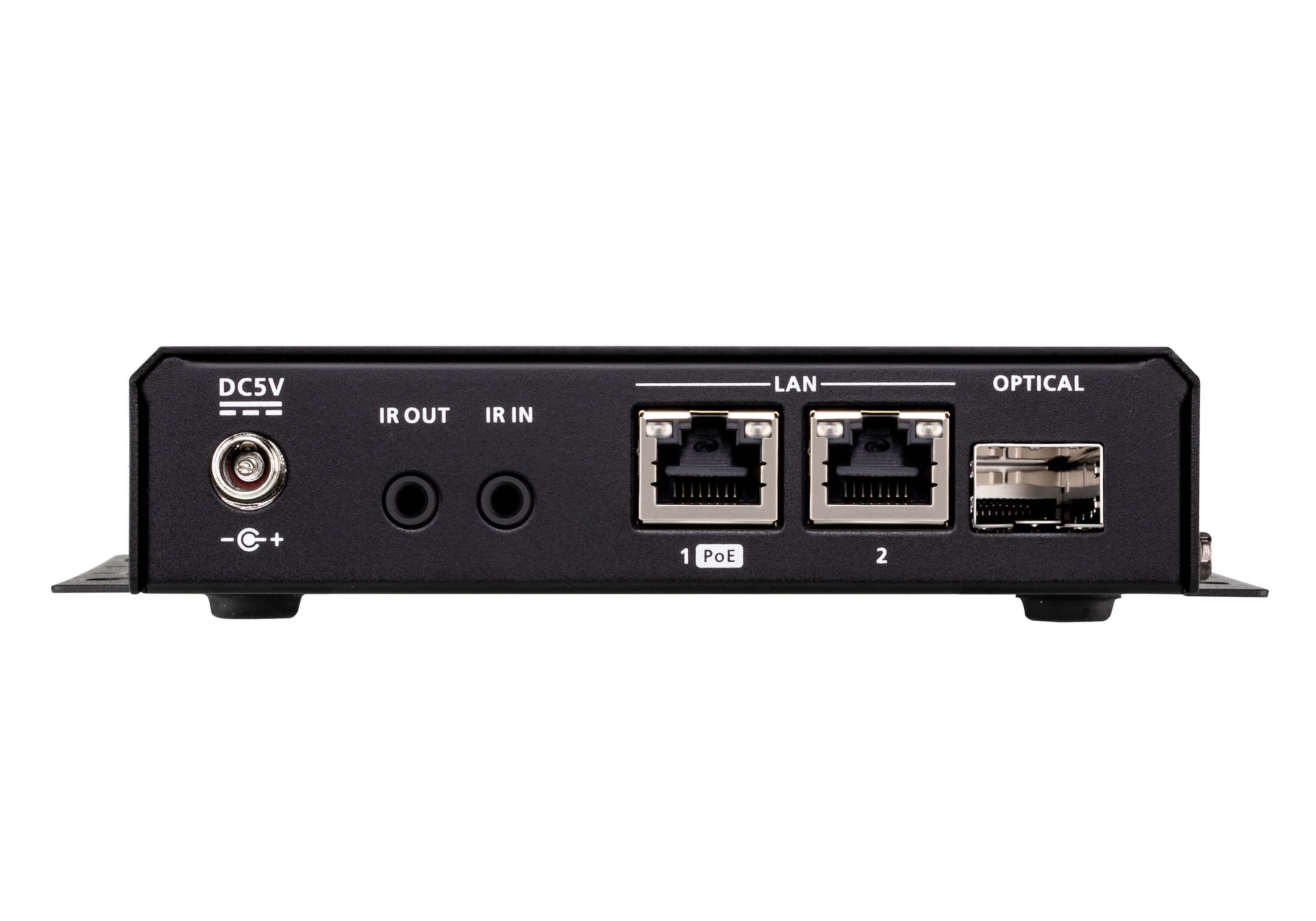 ATEN VE8962R True 4K HDMI over IP Receiver with PoE - connector panel view