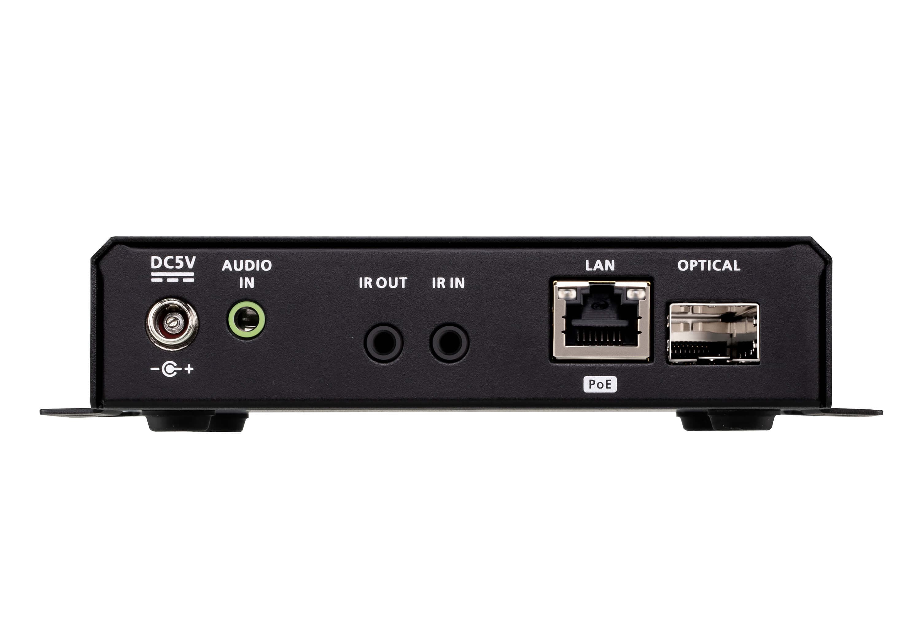 ATEN VE8962T True 4K HDMI over IP Transmitter with PoE - connector panel view