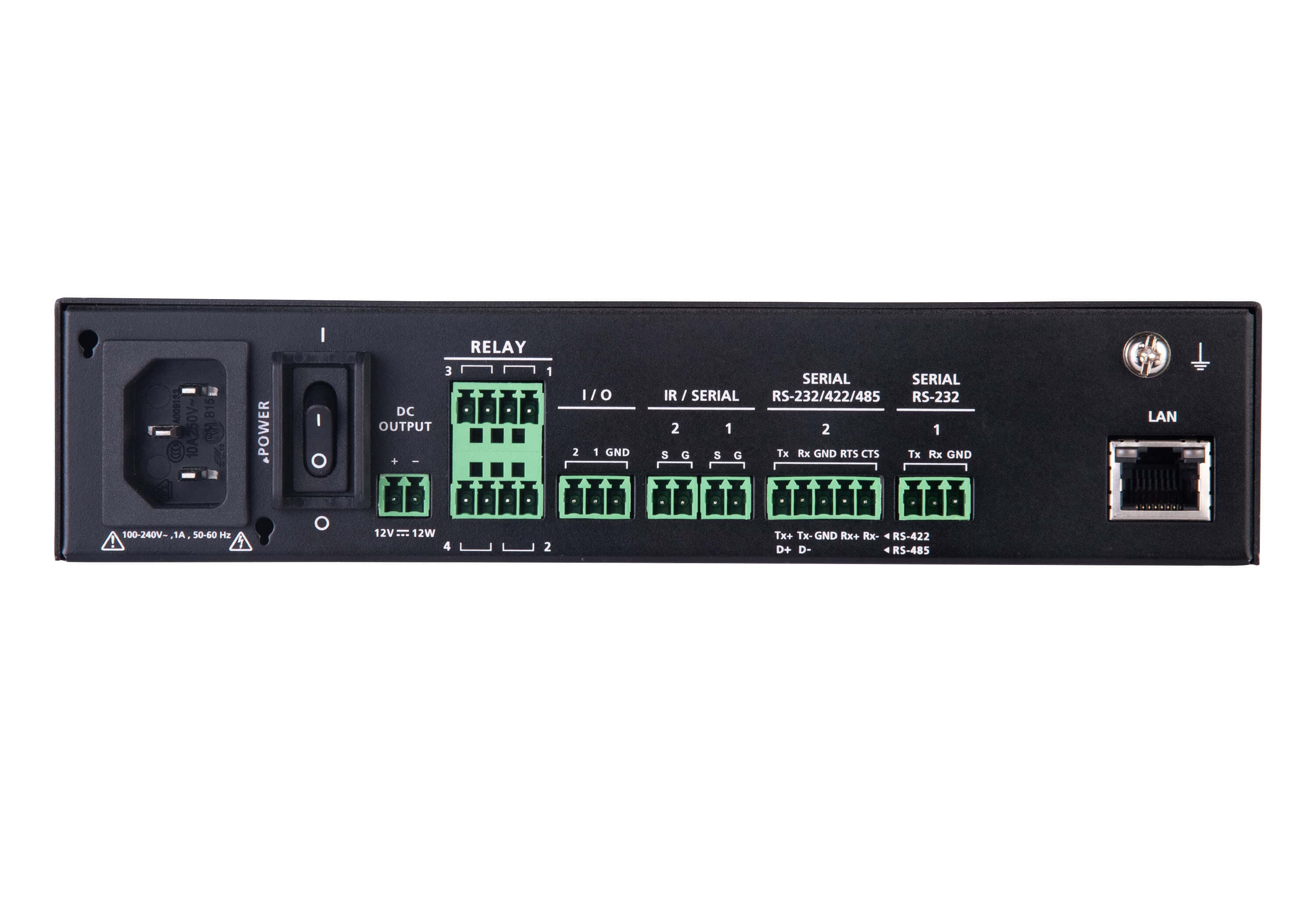 ATEN VK1100A Control System Compact Control Box Gen. 2 - connector panel view