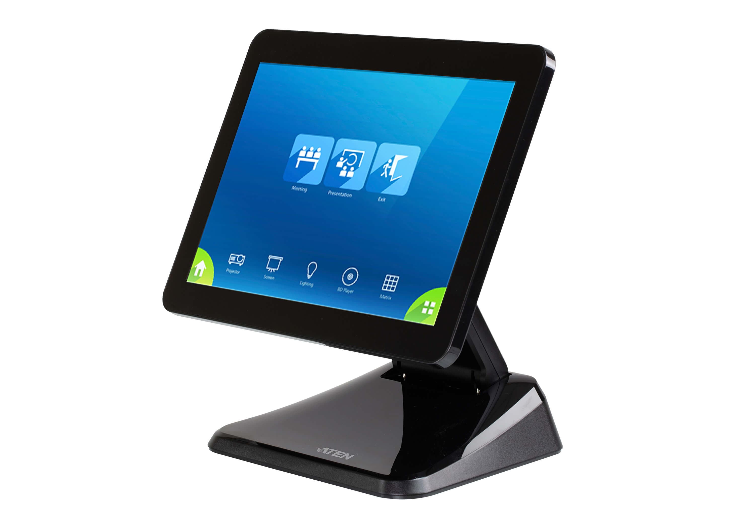 ATEN VK330 10.1” Touch Panel - connector panel view