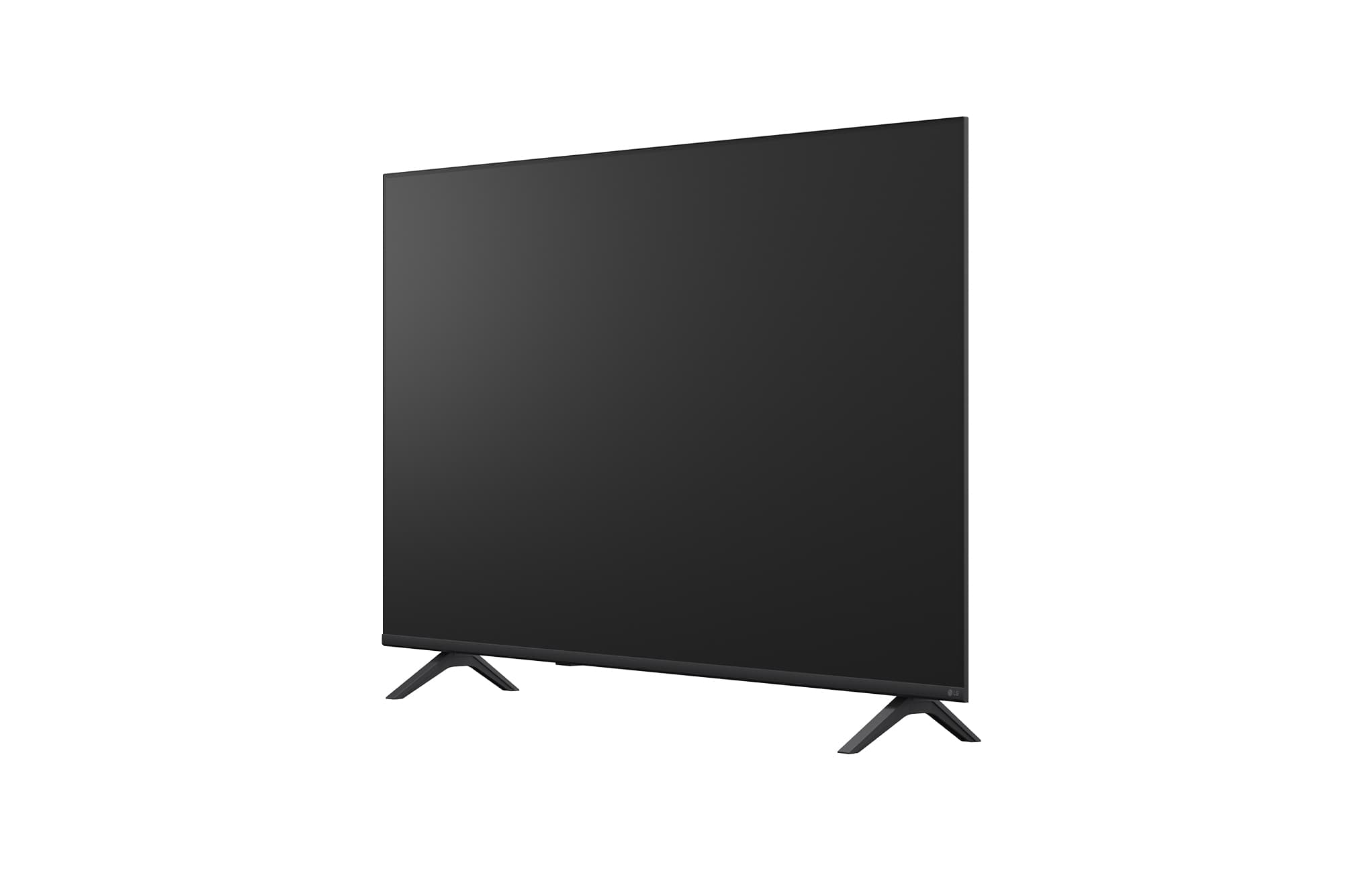 -45 degree side view of LG 55 4K UHD Smart TV 55NU85CB — manufacturer product-family image