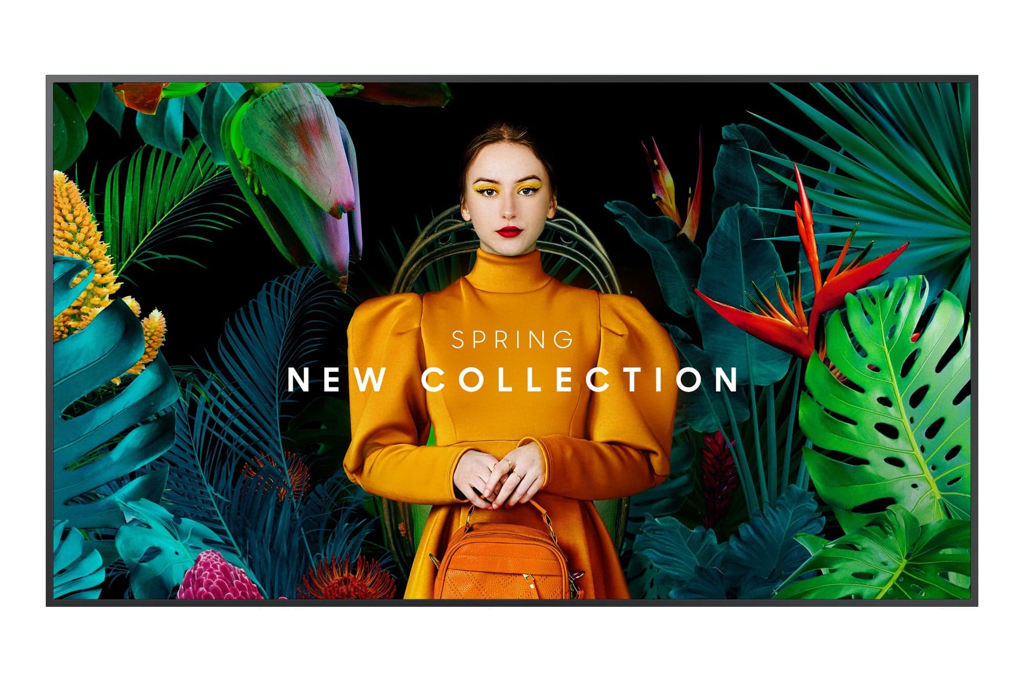 Samsung QH55C Digital signage flat panel 139.7 cm (55") LCD Wi-Fi 700 cd/m¬? 4K Ultra HD Black Built-in processor Tizen 24/7