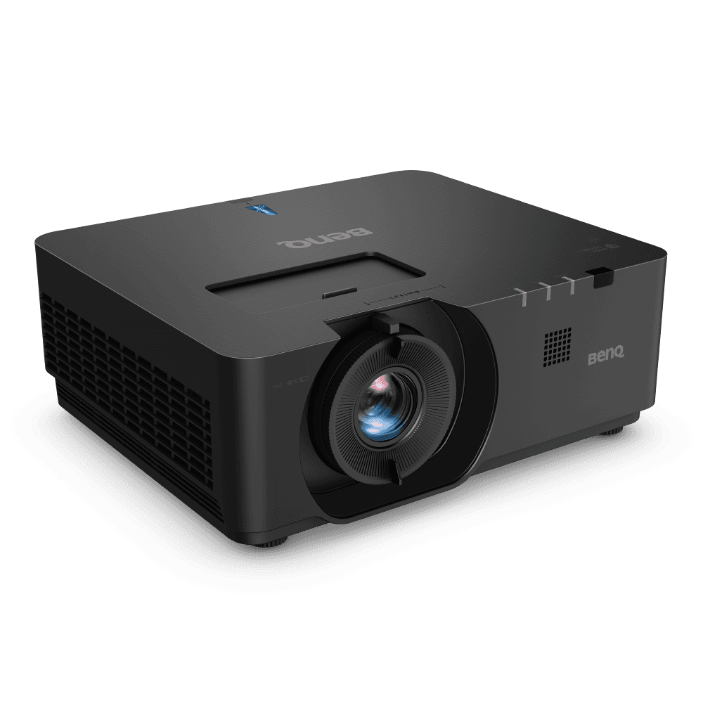BenQ LU960ST projector, three-quarter view