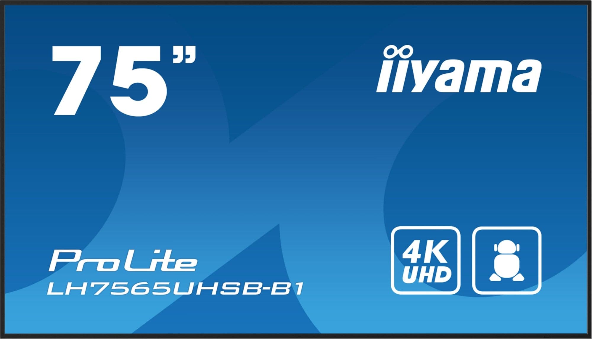 iiyama 75" PROLITE LH7565UHSB-B1 Commercial Display