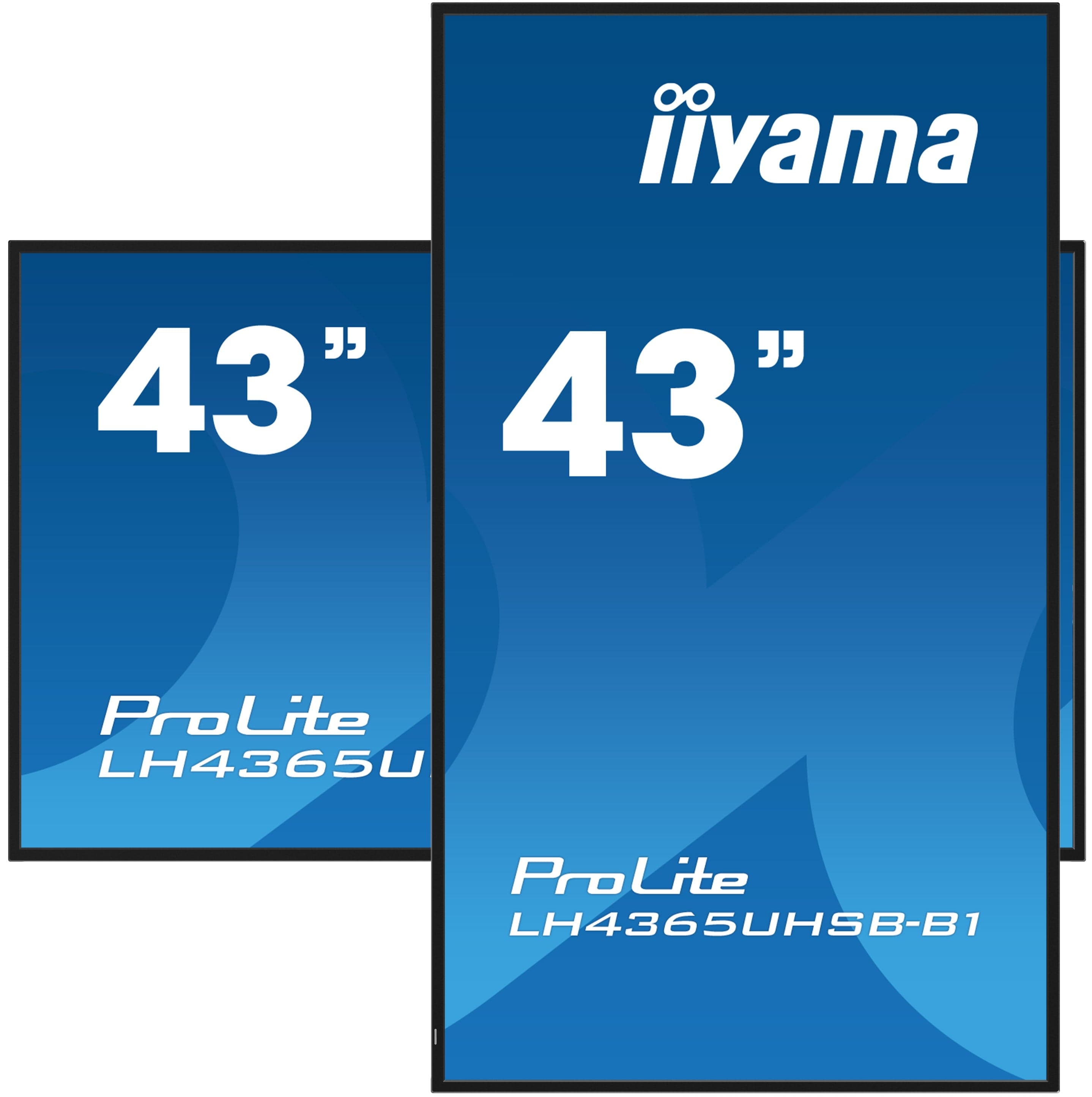 iiyama 43" LH4365UHSB-B1 Display