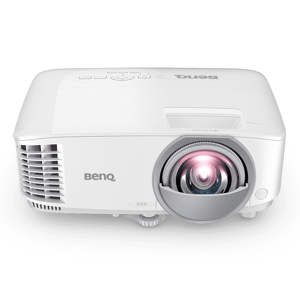BenQ MX808STH projector, three-quarter front view